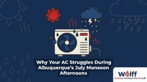 Why Your AC Struggles During Albuquerque's July Monsoon Afternoons — featured image