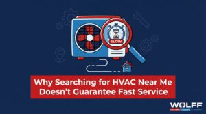 Why Searching for HVAC Near Me Doesn't Guarantee Fast Service — featured image