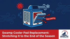 Swamp Cooler Pad Replacement: Stretching It to the End of the Season — featured image
