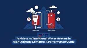 Tankless vs Traditional Water Heaters in High-Altitude Climates: A Performance Guide — featured image