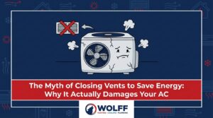 The Myth of Closing Vents to Save Energy: Why It Actually Damages Your AC — featured image