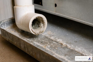 how albuquerque hard water affects condensate lines and drain pans