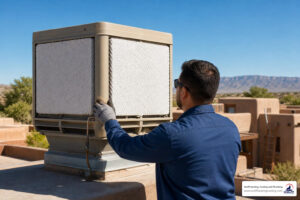 how to maintain a swamp cooler at the start of the season in new mexico