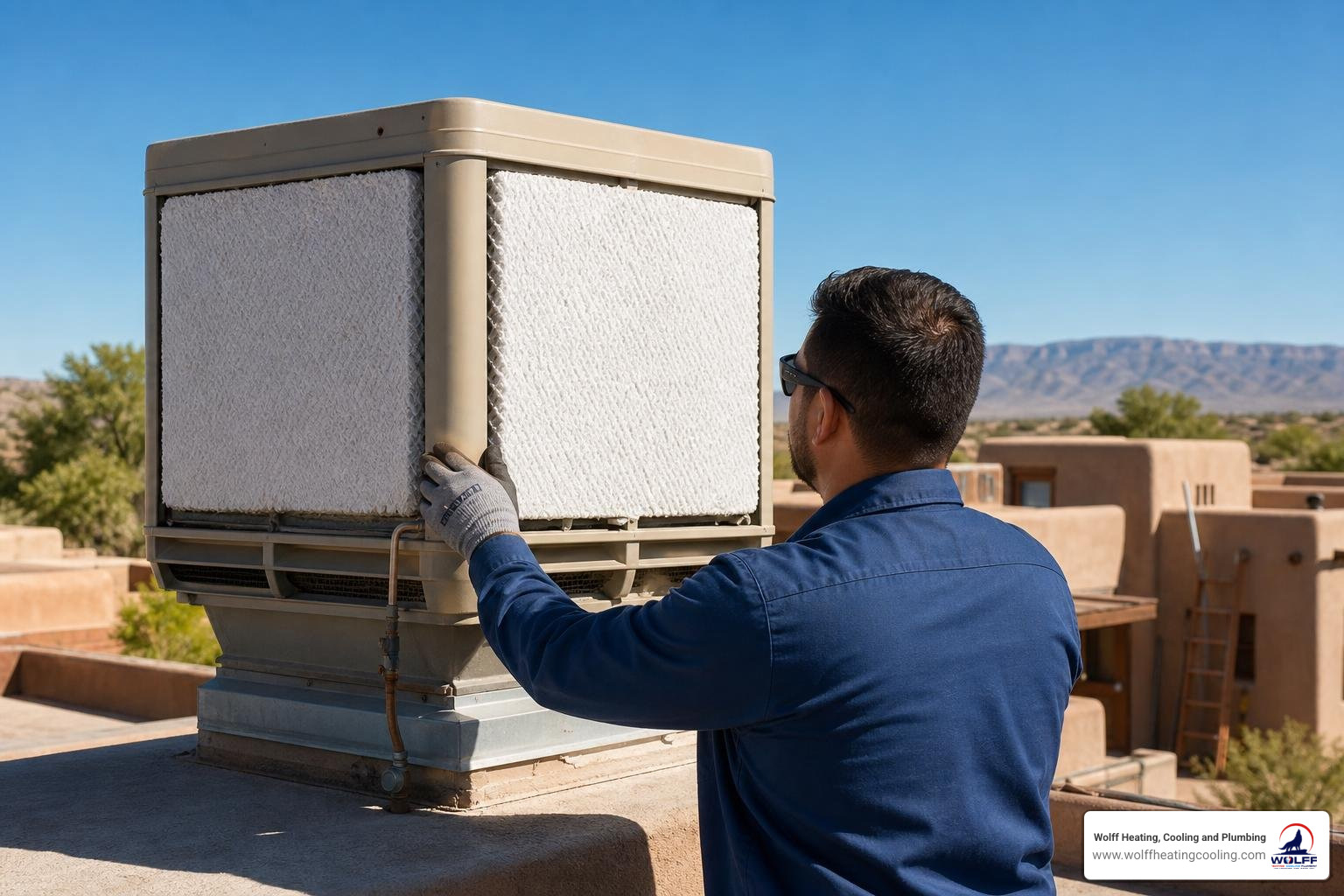how to maintain a swamp cooler at the start of the season in new mexico